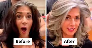 As home remedies for grey hair go, this one might surprise you. 35 People Who Ditched Dyeing Their Gray Hair Bored Panda