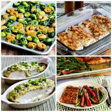 Mix and match and you have dinner! Low Carb And Keto Baked Fish Dinners Kalyn S Kitchen