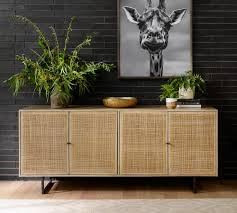 Console sofa and entryway tables from 10 inch deep console table, image. Dolores Cane Console Table Pottery Barn