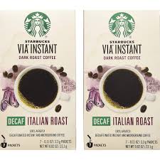 It showcases the precision and skill of our roasters, who created a coffee that's slightly darker than our espresso roast without the smoky edge of french roast. Starbucks Via Ready Brew Decaf Italian Dark Roast Instant Coffee 7 Count Each 2 Pack Shopee Malaysia
