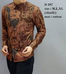 Batik kerah shanghai biasa juga disebut batik koko. Jual Kemeja Batik Baju Batik Baju Pesta Batik Keluarga D397 Batik Pria Kerah Shanghai Batik Pria Keren 2017 Batik Pria Klasik Di Lapak Bajumuslimpriaterbaru Bukalapak