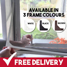 As you can see there is channel on the both side. Diy Magnetic Fly Screen Easy To Install Free Delivery