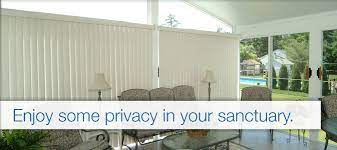 I am not kidding!because they're sloping, they'r. Sunroom Blinds And Patio Shades Great Day Improvements