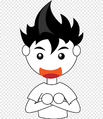 Chat noir mignon ensemble ligne collection emotion visage de. Cartoon Whatsapp Dessin Animation Cowboy Noir Et Blanc S Blanc Visage Png Pngegg