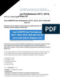 We did not find results for: Soal Ukmppd Dan Pembahasan 2017 2018 2019 2020 Pdf Part 47 Pdf