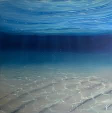 Before your paint dries, sprinkle some salt over the paper. Underwater Blues Original Underwater Ocean Painting Oil On Canvas 36x36 Original Ocean Paintings By Eva Volf