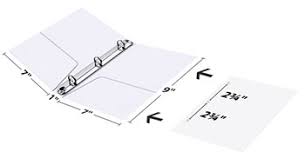 3 Ring Binder Sizes Page Capacity Guide With Chart