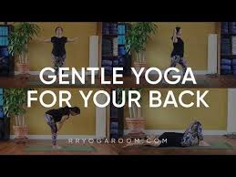 Gentle Yoga For Your Back Youtube Yoga For You Gentle Yoga Yoga Help