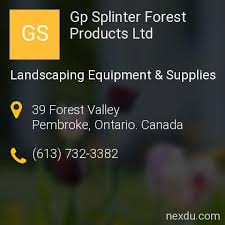 Established in 1990, letourneau tree serves the pembroke area's tree removal needs. Gp Splinter Forest Products Ltd In Pembroke Phones And Address