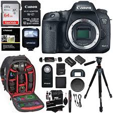 Eos 7d Mark Ii Body Wi Fi Adapter Kit Canon Eos 7d Mark Ii Digital Slr Camera Body Two 32gb Cards Wi Fi Adapter Ritz Gear Camera Backpack Polaroid Flash Camera Backpack Digital Slr Camera Eos
