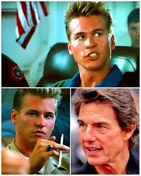 The plane of real fighter pilot LCDR James "IBM" McMillan, VFA-31 "The  Tomcatters", has a cameo in the carrier opening scene. A year before  shooting of the film, he had returned from