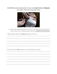 Grade 9 English: Short Story 