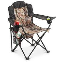 Guide Gear Heavy Duty Folding Camo Camp Chair 500 Lb Capacity Camping Chairs Folding Camping Chairs Camo Furniture