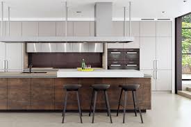 with modern industrial kitchens