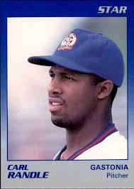 1989 Gastonia Rangers Star #19 Carl Randle Houston Texas TX