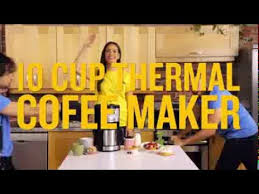 Read honest and unbiased product reviews from our users. Bella 10 Cup Classics Series Thermal Coffee Maker How To Youtube