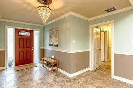 Chair rails are supposed to be at a place on the wall that a chair would hit against them if pulled back against the wall. Painting A Wall With A Chair Rail Novocom Top