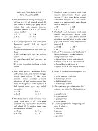 Soal fisika sma tentang listrik statis dan pembahasannya. Soal Listrik Statis Kelas 9 Smp Pdf