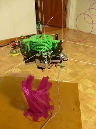 Clerck And Its First Completed Print 3d Printer 3d Printing Diy 3d Printer Machine