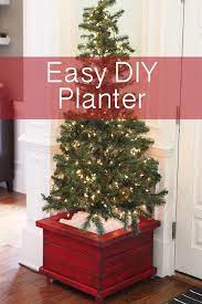 Diy Christmas Tree Planters Bower Power Diy Christmas Tree Christmas Tree Box Christmas Tree Box Stand