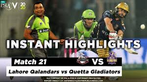 Welcome to the official channel for pakistan super league, a professional twenty20 cricket league with six teams: Lahore Qalandars Vs Quetta Gladiators Full Match Instant Highlights Match 21 7 Mar Hbl Psl 5 Youtube