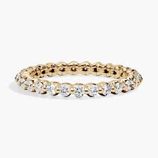 Floating Diamond Eternity Ring in 14k Yellow Gold (3/4 ct. tw.)