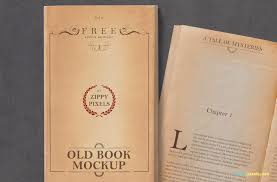 Magazines, flyers, stationery items, business cards, books and brochures! Free Vintage Book Mockup Zippypixels