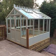 Place directly over top of your garden area to get an early start on the gardening season. Buy 8x10 Wooden Clearview Hampshire Greenhouses