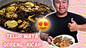 Culinary membagian cara membuat nasi goreng telur tanpa kecap, atau yang. Nasi Telur Mata Goreng Kicap Mukbang Masakan Murah Malaysia Youtube