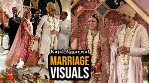 The actress tied the knot in an intimate ceremony with businessman gautam kitchlu on friday (october 30). Kajal Aggarwal Marriage Visuals Kajal Agarwal Wedding Kajgautkitched Youtube