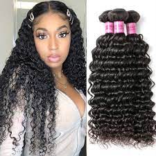 Because the hair comes from individual donors, no two wefts are exactly the same. Amazon Com Deep Wave Human Hair Bundles Brazilian Weave Hair 16 18 20 Wet And Wavy Curly 3 Bundles Natural Color Pineapple Deep Wave 100 Unprocessed Virgin Remy Human Hair Extension Natural Color Beauty