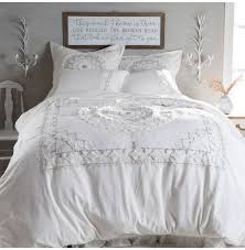 Made of 100% cotton for a soft look and feel. Country Grace Shabby Chic Comforter Set