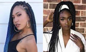 There's no bulge of hair stemming from the scalp, and instead, the root is. 23 Best Long Box Braids Hairstyles And Ideas Stayglam