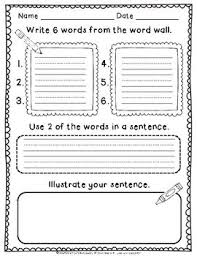 Writing Center Activities For Young Learners Part 1 Distance Learning Packet Writing Station Kindergarten Writing Word Work