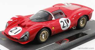 Outcomes in the opening races of the 1966 season were encouraging. Bbr Models Bbrc1835a Scale 1 18 Ferrari 330 P3 4 0l V12 Team Ferrari Sefac N 21 24h Le Mans 1966 L Bandini J Guichet Red