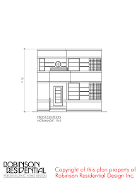 Contemporary Normandie 945 Robinson Plans Unique House Design Small House Design Plans Simple House Design