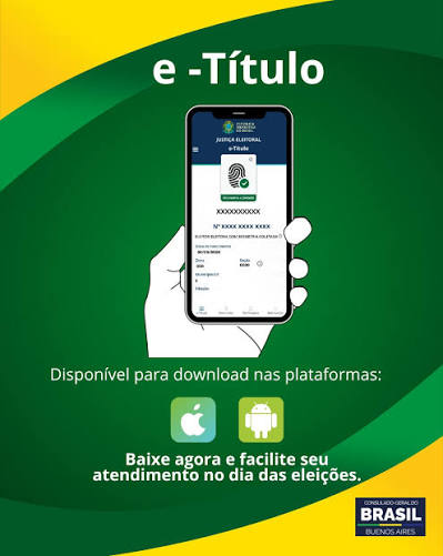 J&aacute; baixou o seu e-T&iacute;tulo? O e-T&iacute;tulo &eacute; o aplicativo oficial da Justi&ccedil;a Eleitoral e facilita o acesso aos seus dados eleitorais de forma r&aacute;pida e segura. Nele voc&ecirc; consegue: -Consultar sua