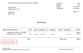 Als innergemeinschaftliche lieferung wird ein steuerbefreiungstatbestand des umsatzsteuerrechts bezeichnet, nachdem eine grenzüberschreitende lieferung innerhalb der europäischen union (ursprünglich innerhalb der europäischen gemeinschaft). Auslandsfaktura Umsatzsteuerfreie Rechnungen