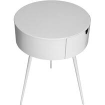 Round nightstands bedside tables target. Round White Nightstands You Ll Love In 2021 Wayfair