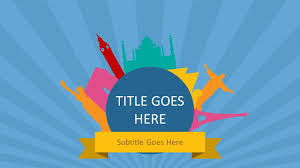 Importing a theme in google slides. Around The World Trip Presentation Template Google Slides Themes