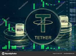 Coin Cryptocurrency Usdt Tether Stack Of Coins And Dice