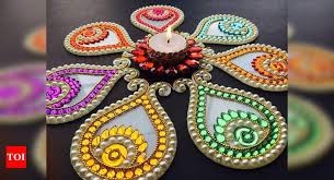Here you can download all latest categories of rangolies like easy, simple, special, free hand, flower peacock, diya, etc. Unique Rangoli Designs For Diwali Try Making A Mirror Rangoli This Diwali 2020