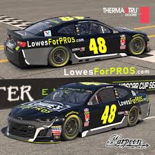 Hms will do like anyone else, piece a season of sponsors together. 2018 Jimmie Johnson Lowes For Pros Camaro By Brantley Roden Trading Paints