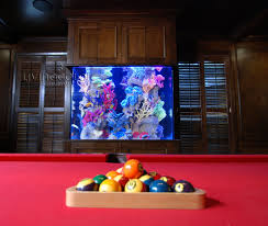 Residential Aquariums Living Color Aquariums Custom Aquarium Cool Fish Tanks Saltwater Fish Tanks