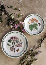 Spring Time Inspiration Portmeirion Botanical Gardens Dinner Plate Sets