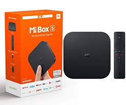 Xiaomi Mi Box S Android Tv With Google Assistant Remote Streaming Media Player Chromecast B Android Tv Android Tv Box Streaming Media