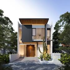 Dalam bidang arsitektur, kontemporer dan modern tidak memiliki makna yang sama. 25 Tropis Modern Ideas House Designs Exterior Facade House Modern House Design