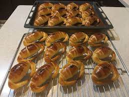 奶香牛角麵包初體驗 簡單易學容易上手喔 michelle 廚房fun 輕鬆 痞客邦 hot dog buns food bread