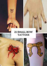 90 bow tattoos utilizing different styling and coloration are compiled in this article that will help you a bow comprised of a thin black line is rendered on the wearer's left wrist. 21 Small Bow Tattoo Ideas To Repeat Styleoholic
