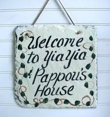 Δείτε τι ανακάλυψε ο χρήστης anastasia pappou (apappou) στο pinterest, τη μεγαλύτερη συλλογή ιδεών στον κόσμο. Greek Welcome Slate Sign Yia Yia And Pappou By Kpdreams On Etsy Slate Signs Greek Tradition Greek